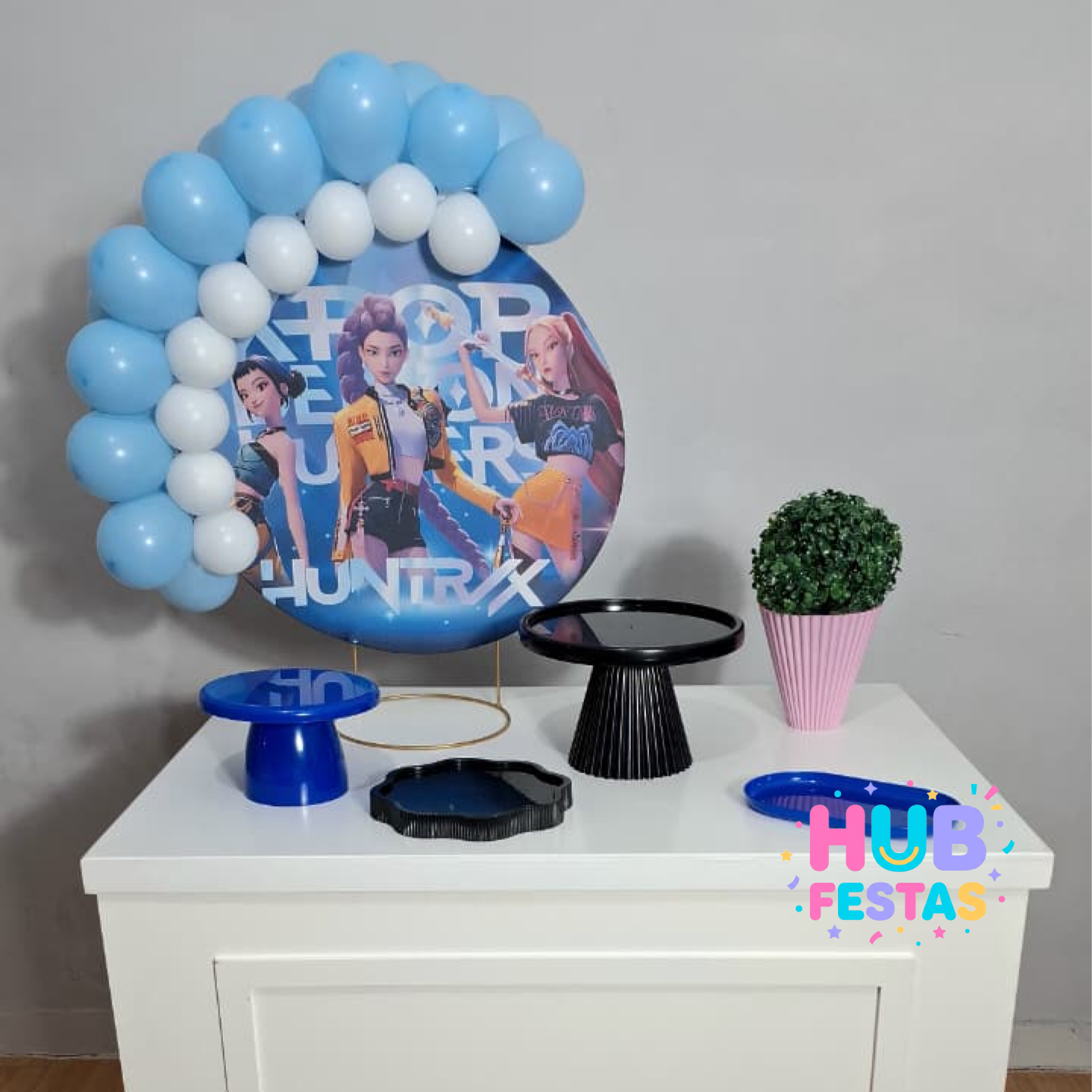 Festa na Mesa Guerreiras do K-POP