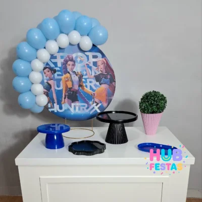 Festa na Mesa Guerreiras do K-POP